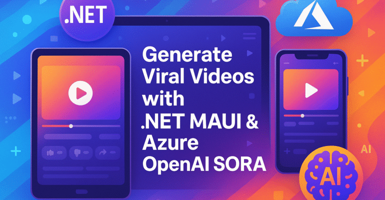 Generate Viral Videos with SORA and .NET MAUI